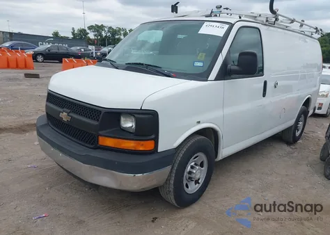 2014 Chevrolet Express 2500 Work Van from USA, damaged, VIN 1GCWGFCA6E1914557